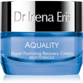 Dr Irena Eris Aquality Hyper-Hydrating Recovery Cream Rich Formula crema puternic hidratanta antirid - imagine 2
